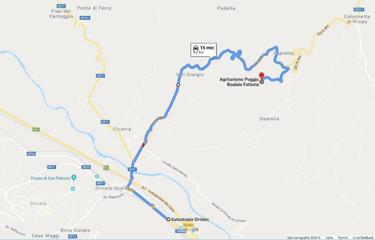 Agriturismo Fattoria Poggio Boalaio Orvieto Bagian luar foto